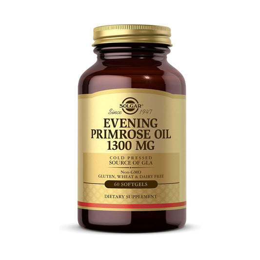 Solgar Evening Primrose Oil 1300 mg, 60 Softgels - Promotes Healthy Skin & Cardiovascular Health