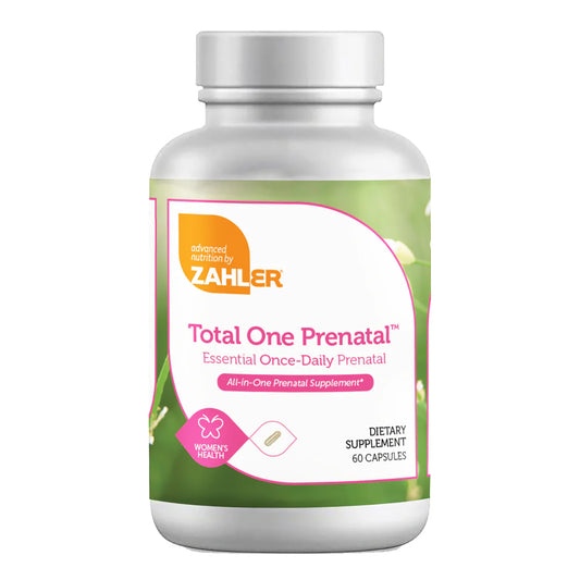 Zahler - Total One Prenatal Vitamins for Women (60 Count) Daily Multi Vitamin