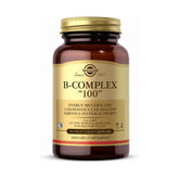SOLGAR B-Complex 100" - 100 Tablets - Energy Metabolism, Cardiovascular Health, Nervous System Support