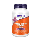 NOW Foods Supplements, Phosphatidyl Serine 100 mg with Phospholipid compound 120 Veg Capsules