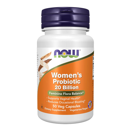 NOW Foods, Woman's Probiotic, 20 Billion, 50 Veg Capsules