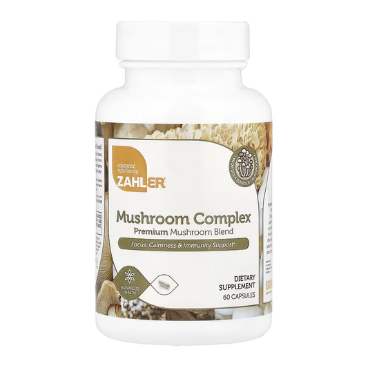 Zahler, Mushroom Complex, 60 Capsules