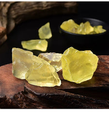 Raw Yellow Citrine Quartz – Natural Mineral for Carving & Display