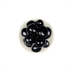 Natural Black Obsidian Rough Stones – Large Raw Volcanic Glass Chunks for Aquarium, Planter Landscaping & Specimen Decor