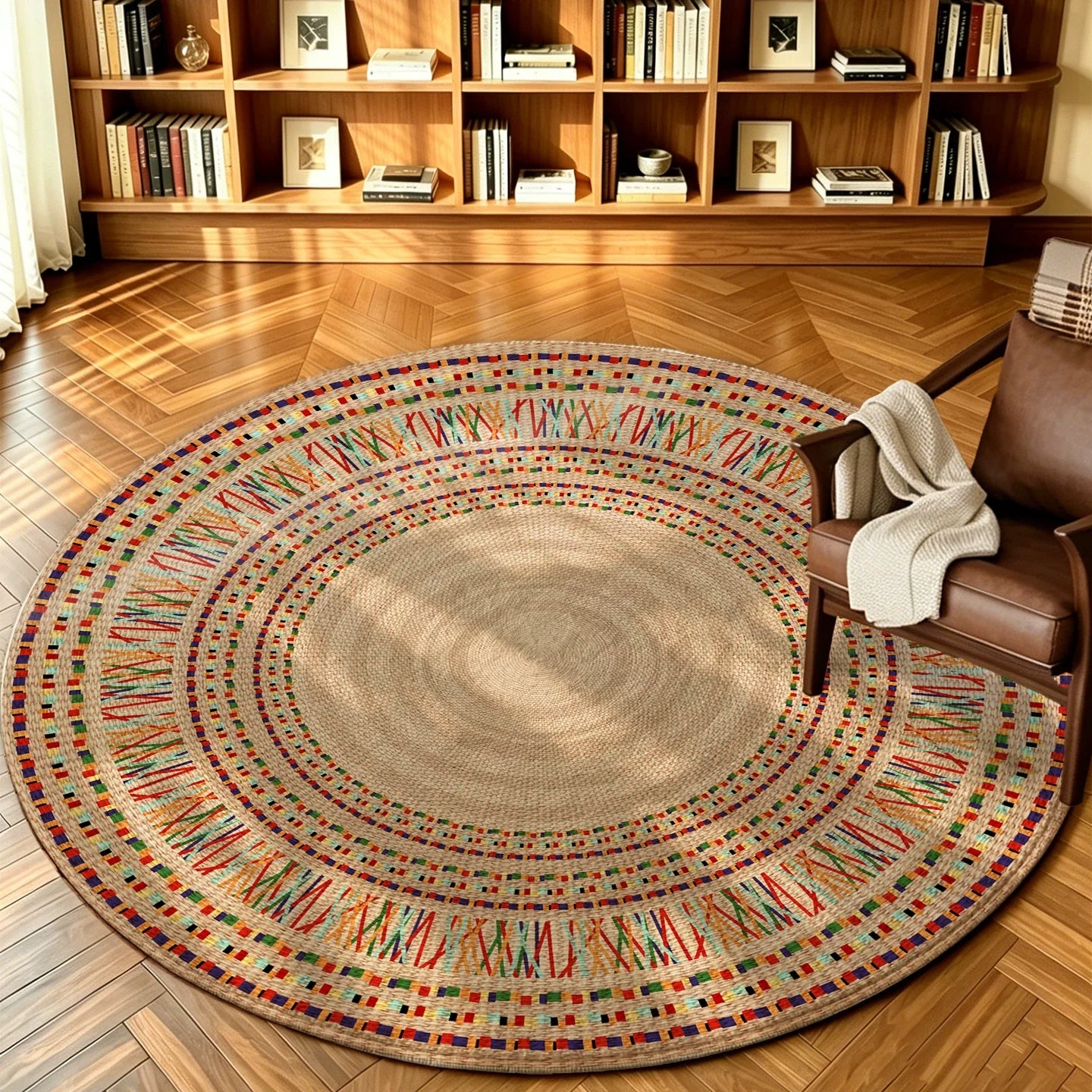 Waterproof Non-Slip Meditation Mat – Thick Cushioned Floor Mat for Yoga, Sitting, Sleeping & Home Use H1498
