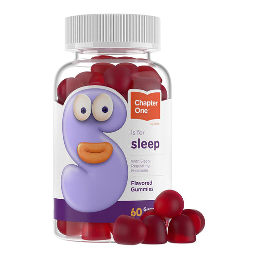 Zahler - Chapter One Sleep Melatonin Gummies for Kids & Adults (60 Flavored Gummies) 2.5 mg