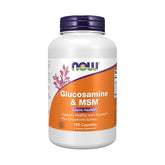 NOW Foods Supplements, Glucosamine & MSM plus Chondroitin Sulfate, Joint Health*, 180 Veg Capsules