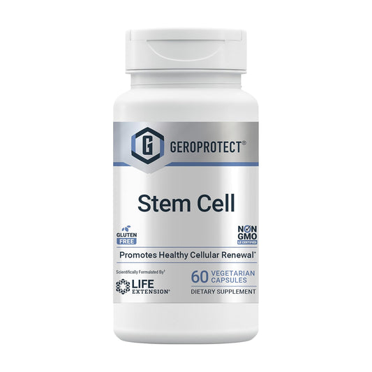 Life Extension GEROPROTECT® Stem Cell, Promotes Healthy Cellular Renewal,60 Capsules