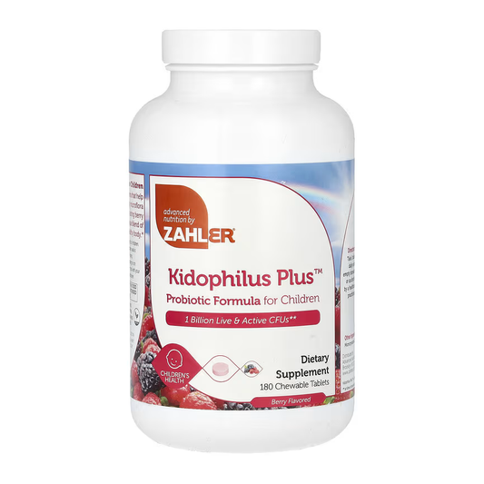 Zahler Kidophilus, Kids Probiotic, Great Tasting Probiotics for Kids, Certified Kosher (180 Count)