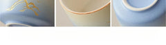 Oriental Aesthetic Tea Tasting Cup Set – 4 Ceramic Cups & Gift Box, High-End Practical Souvenir for Tea Lovers