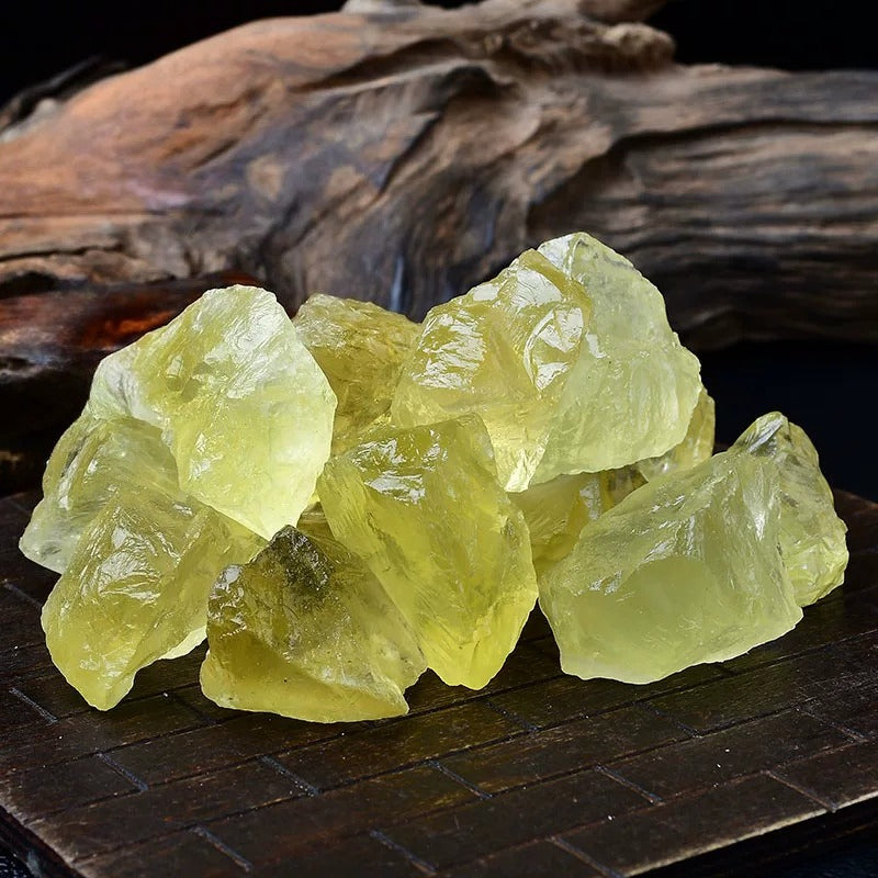 Raw Yellow Citrine Quartz – Natural Mineral for Carving & Display