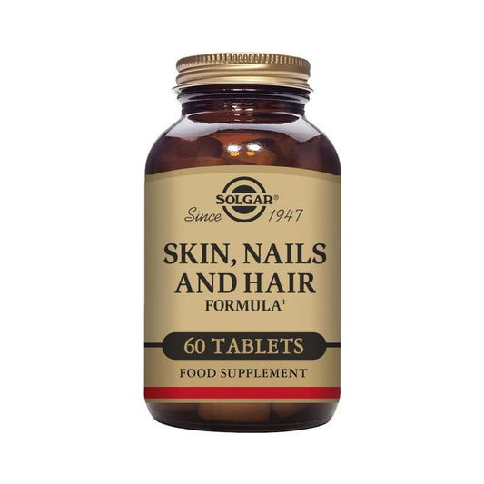 Solgar Skin, Nails & Hair, Advanced MSM Formula, 60 Tablets - Supports Collagen for Hair, Nail and Skin Health