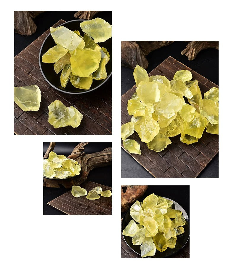 Raw Yellow Citrine Quartz – Natural Mineral for Carving & Display