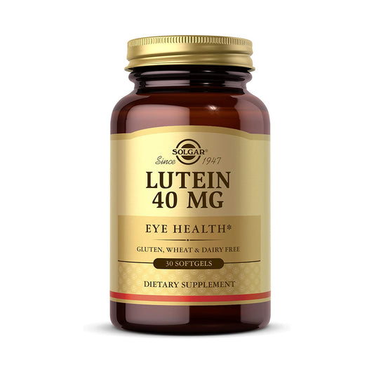 Solgar Lutein 40 mg 30 Softgels - Supports Eye Health