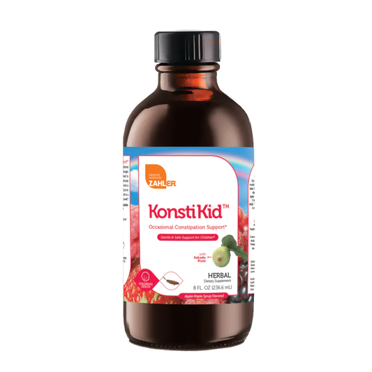 Zahler KonstiKid Supports Healthy Digestion Delicious-tasting Liquid Formula Laxative-free - Safe for Daily Use