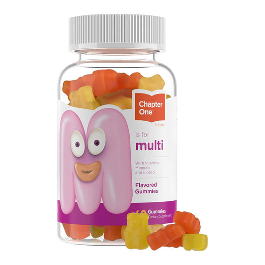 Zahler - Chapter One Kids Multivitamin Gummy with 13 Vitamins & Nutrients (60 Flavored Gummies)