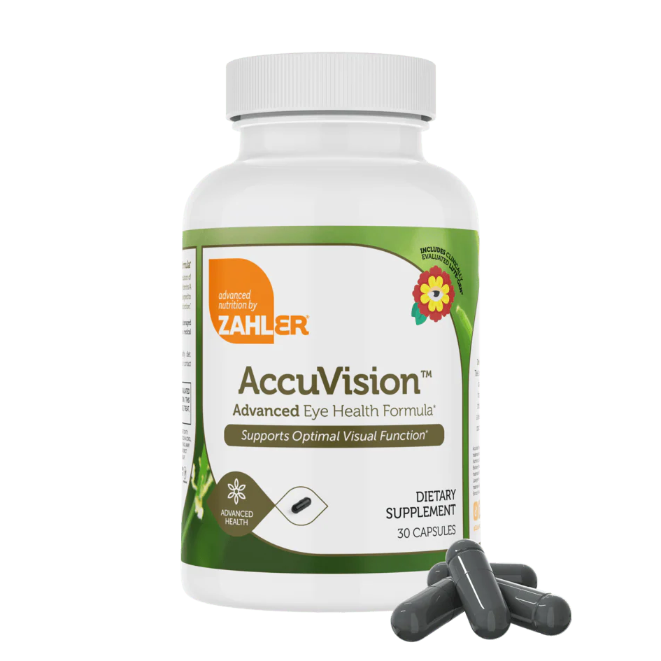Zahler AccuVision, Advanced Eye Health Formula, 30 Capsules