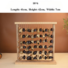 Healing Forest Nut Shell Rattle & Wind Chime – Indonesian Black Fruit, Sound Therapy Instrument Style 1