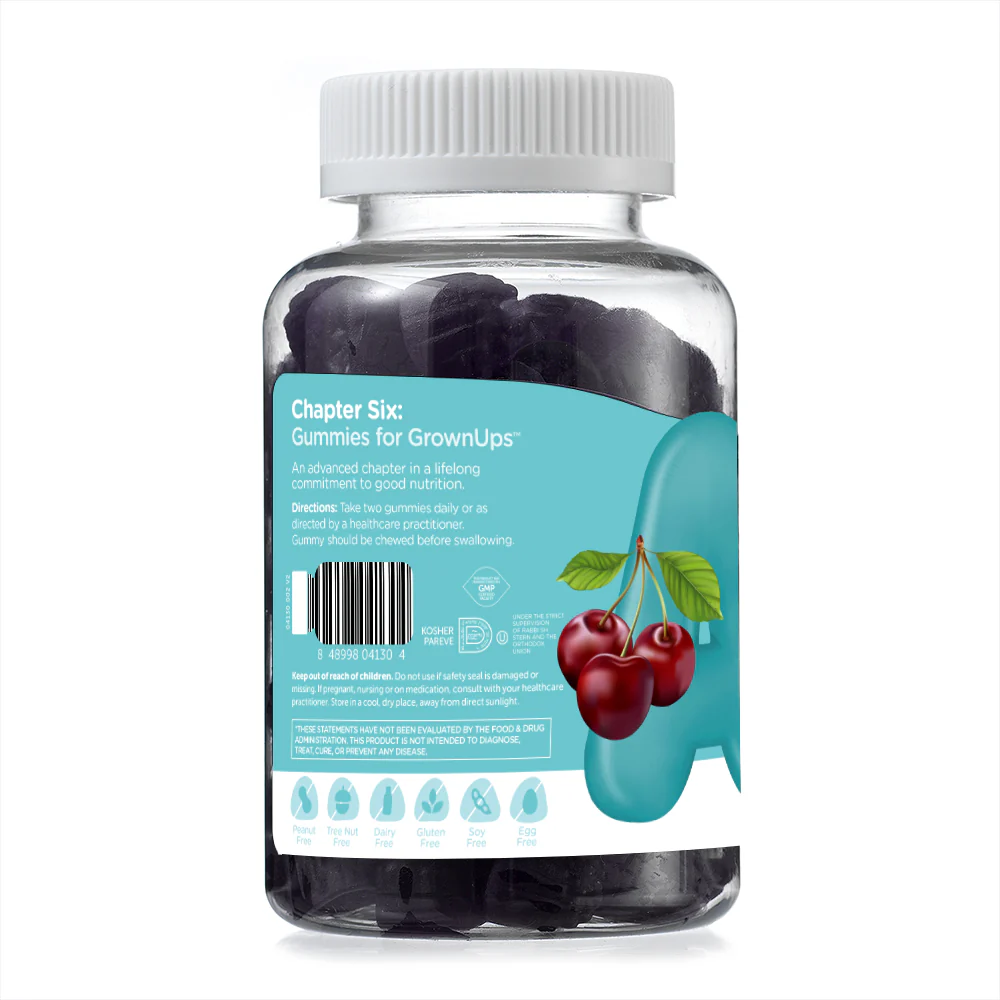 Zahler Chapter Six, Ashwagandha Gummies, Cherry, 60 Gummies (150 mg per Gummy)