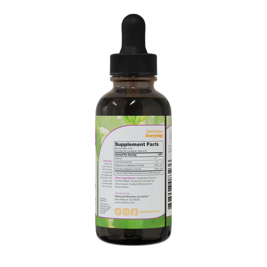 Zahler Magnesium Liquid Super-Strength Magnesium Muscle Calming Support, 4 FL OZ. Unflavored.