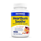 Enzymedica, Heartburn Soothe, Fast-Acting Digestive Aid, Vanilla Orange, 42 Chews (21 Servings)