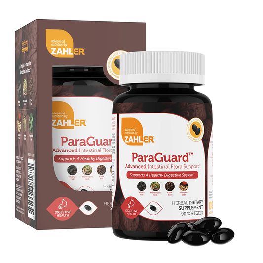 Zahler - ParaGuard Cleanse Softgels - Gut Health Detox Supplement Certified Kosher (90)