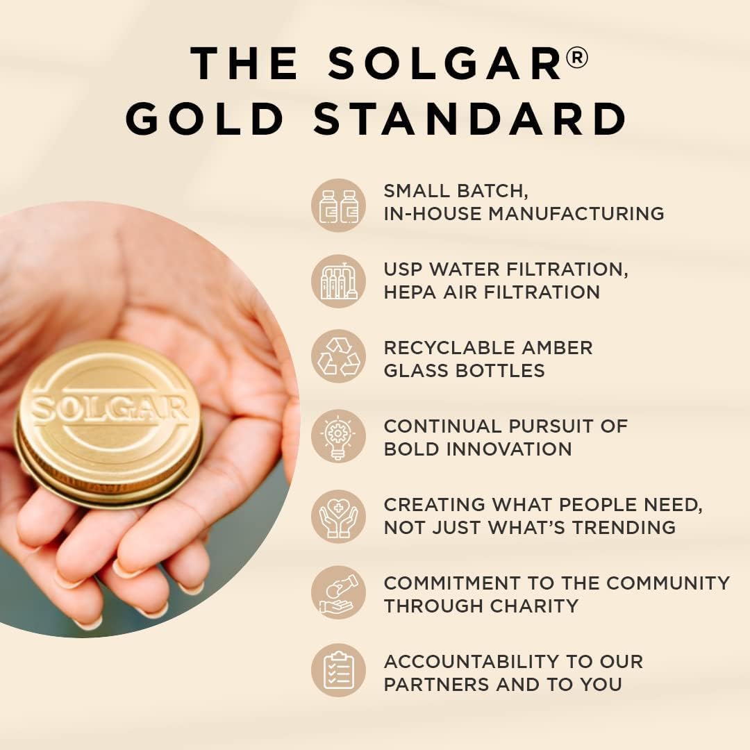 Solgar Skin, Nails & Hair, Advanced MSM Formula, 120 Tablets - Supports Collagen for Hair, Nail and Skin Health