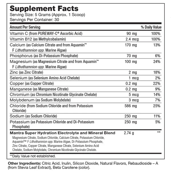 Zahler, Hydrate, Lemonade , 6.4 oz (180 g)