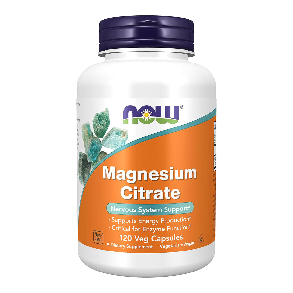 Now Foods Magnesium Citrate 400 mg,120 Capsules