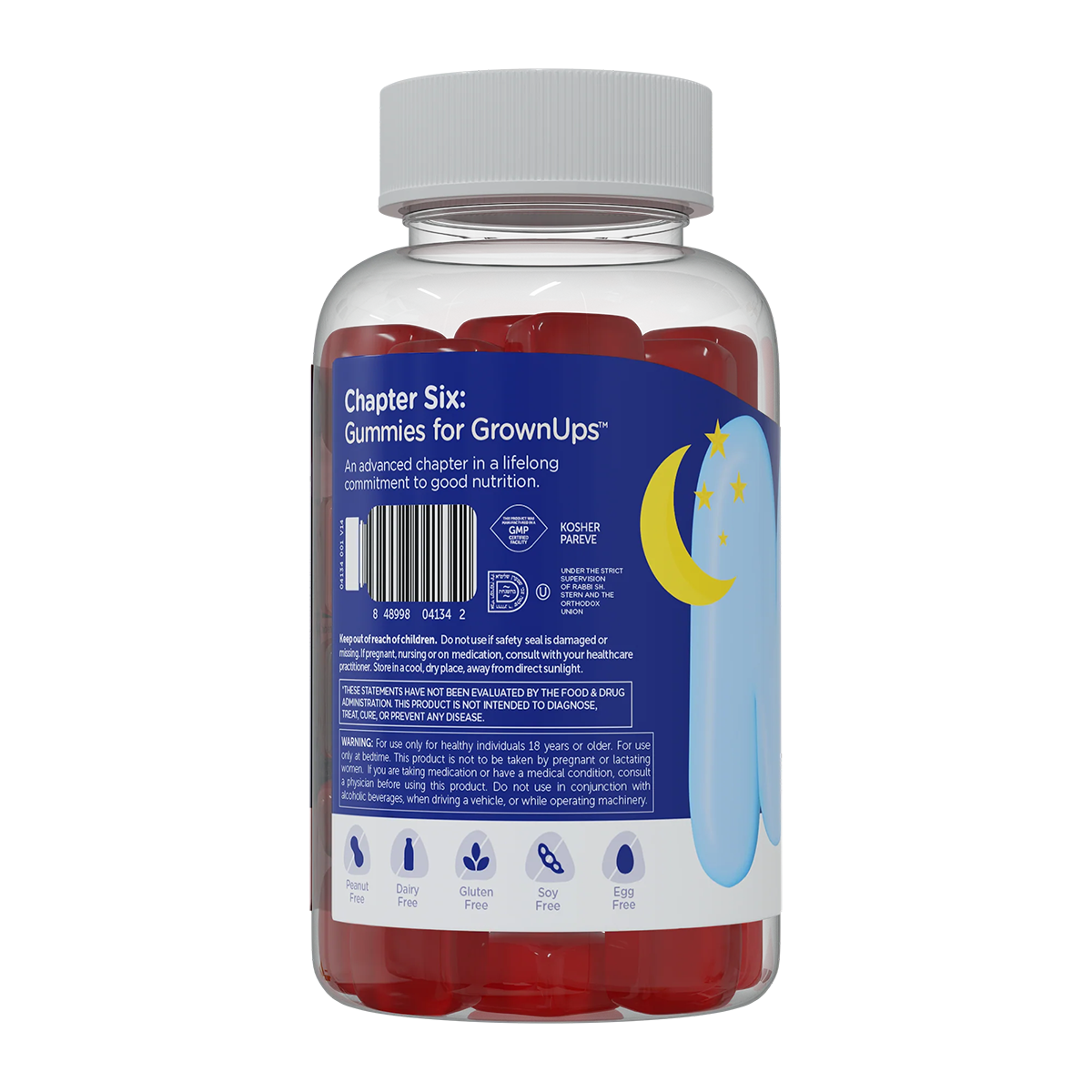 Zahler Chapter Six, Melatonin, 10 mg, 60 Gummies