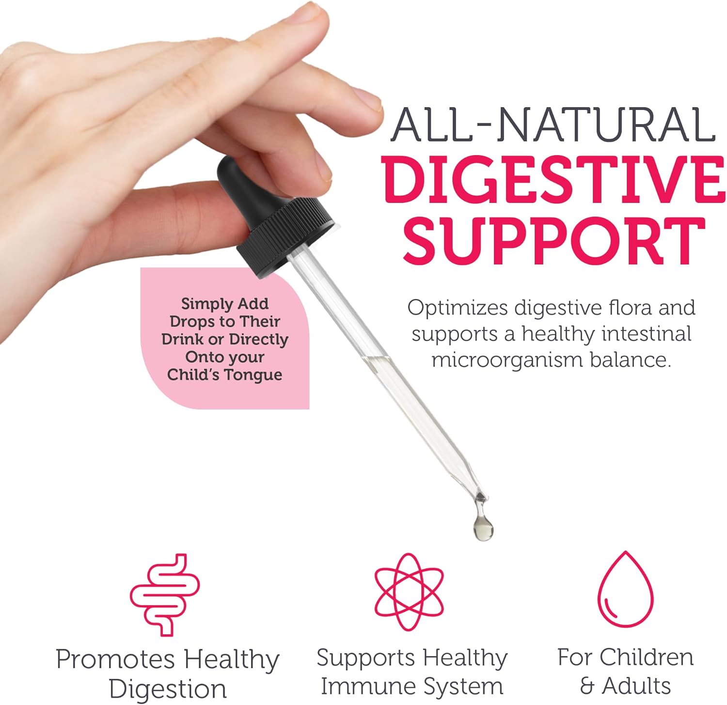 Zahler - Kidophilus Liquid Drops Probiotics for Kids (4 Fl Oz) Children's Probiotic Drops Supplement