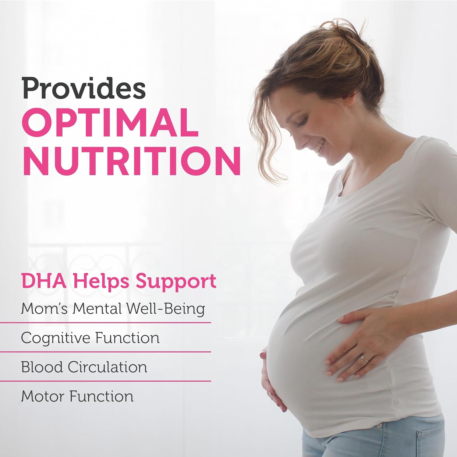 Zahler Prenatal Vitamin with DHA & Folate - DHA Supplements & Prenatal Multivitamin for Mother and Child 60 Count