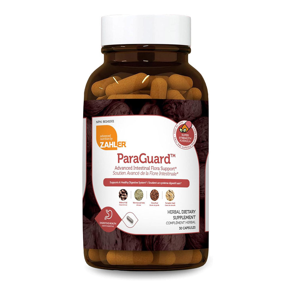 Zahler - ParaGuard Capsules - Gut Health Supplement - Natural Support for Humans - Certified Kosher 30 Count