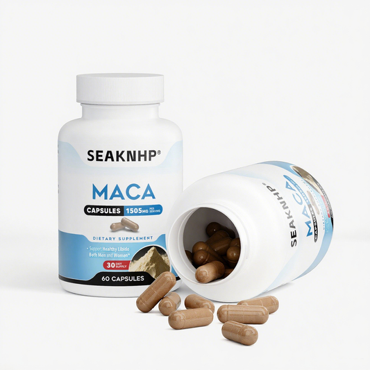 Seaknhp Supplement Maca 60 Capsules , Support Health Libido