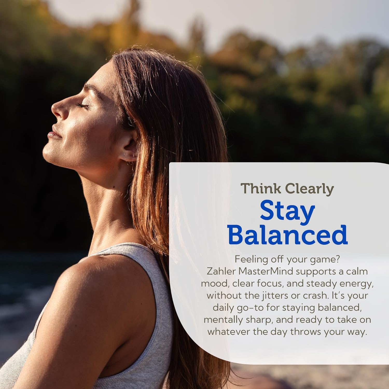 Zahler Mastermind, Comprehensive Mood Formula, Supports Mood Relaxation and Mental Balance, 60 Capsules