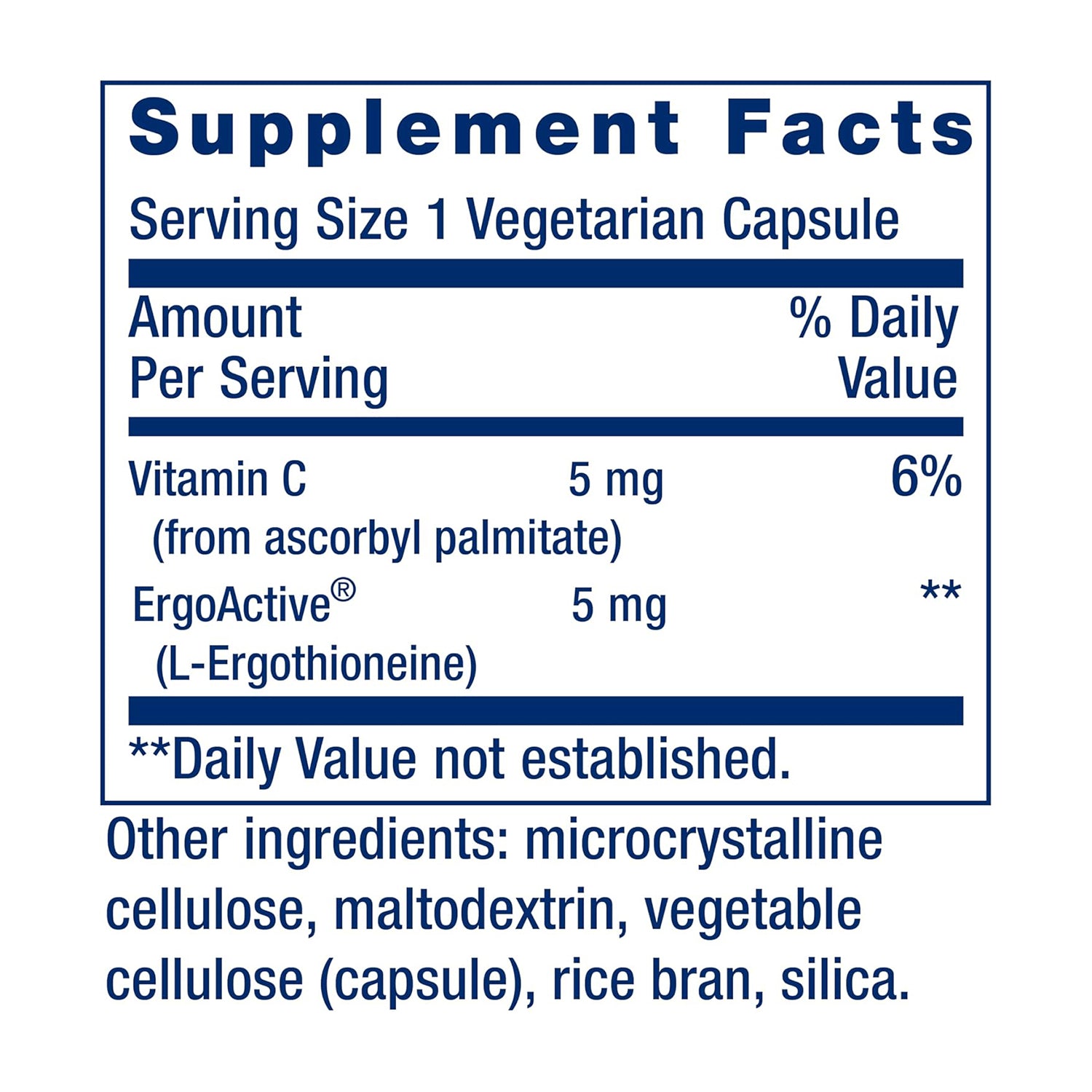 Life Extension Essential Youth L-Ergothioneine – Promotes Longevity & Healthy Aging 5 mg – 30 Vegetarian Capsules