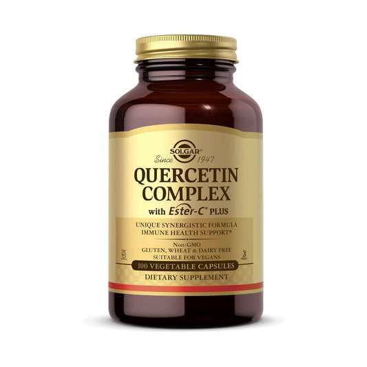 Solgar, Quercetin Complex with Ester-C® Plus, 100 Vegetable Capsules