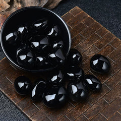 Natural Black Obsidian Rough Stones – Large Raw Volcanic Glass Chunks for Aquarium, Planter Landscaping & Specimen Decor