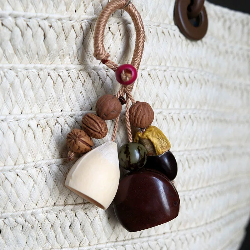 Handmade Seed Shell – Natural Fruit Shell Rattle for Sound Healing, Yoga & Meditation