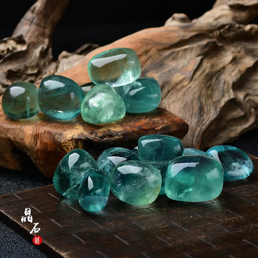Natural Green Fluorite Rough Stones – Large Raw Crystal Clusters for Mineral Collection & Home Decor