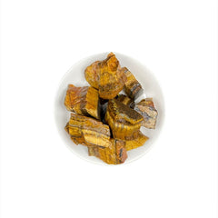 Natural Yellow Tiger Eye Rough Stone – Large Carving Specimen for Home Decor