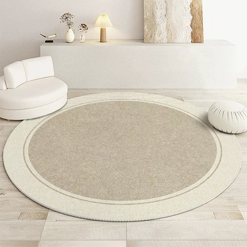 Singing Bowl Meditation Mat, New Retro Round Style for Bedroom and Home Use XL--01