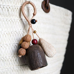 Handmade Seed Shell – Natural Fruit Shell Rattle for Sound Healing, Yoga & Meditation