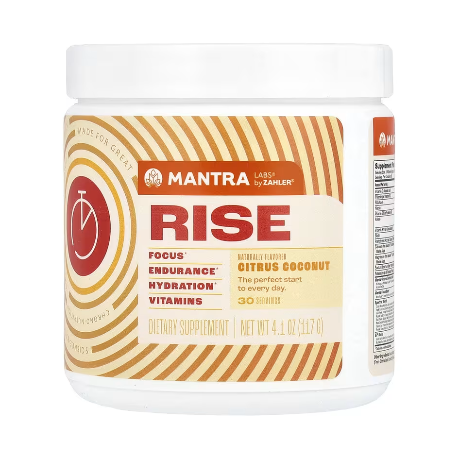 Zahler, Rise, Citrus Coconut, 4.1 oz (117 g)