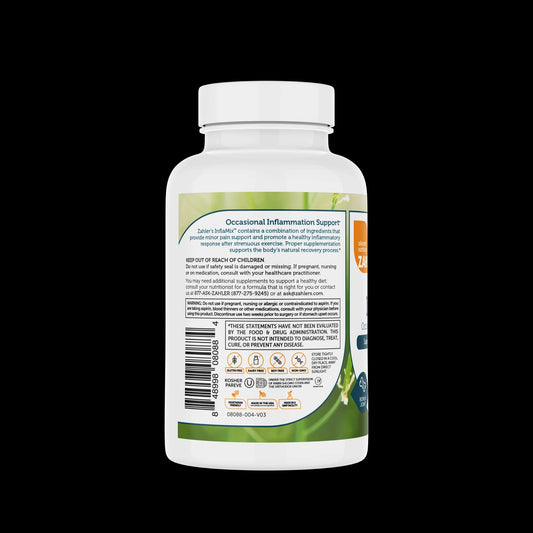Zahler, InflaMix™ Occasional Inflammatory Response Support 120 Capsules
