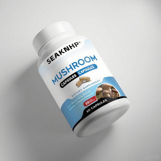 Seaknhp Supplement Mushroom 10X Complex 60 Capsules