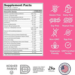 Zahler Total One Prenatal, Essential Once-Daily Prenatal, 120 Capsules