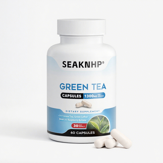 Seaknhp Supplement Green Tea Plus, Helps boost weight loss, Increase Focus