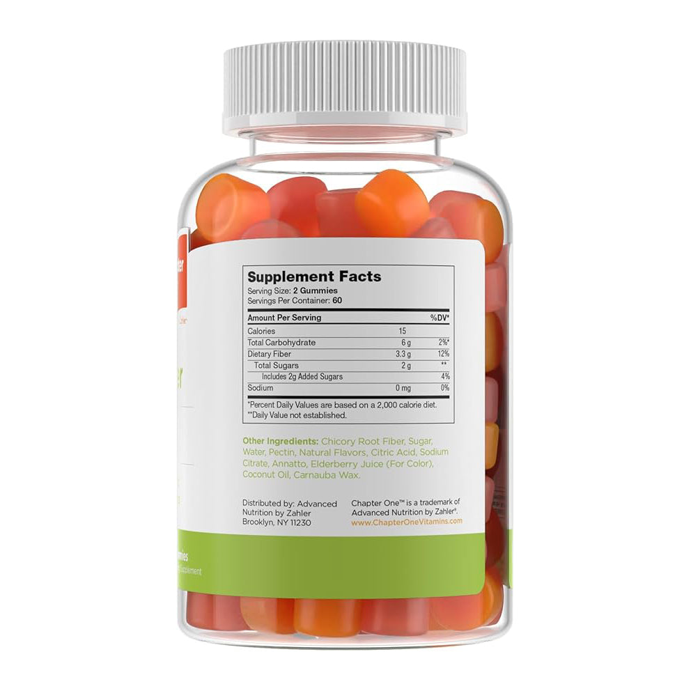 Zahler - Fiber Gummies for Adults & Kids (120 Count) for Digestion Support, Healthy Regularity & Overall Health
