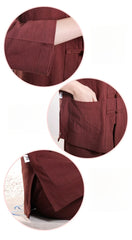 Xuanshan unisex lay suit tea suit cotton and linen wide-leg pants Chinese style Zen Chinese Tang style Zen suit set